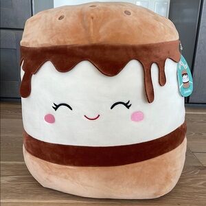Squishmallow Kellytoys 16 Inch Plush § Carmelita the S'more NWT